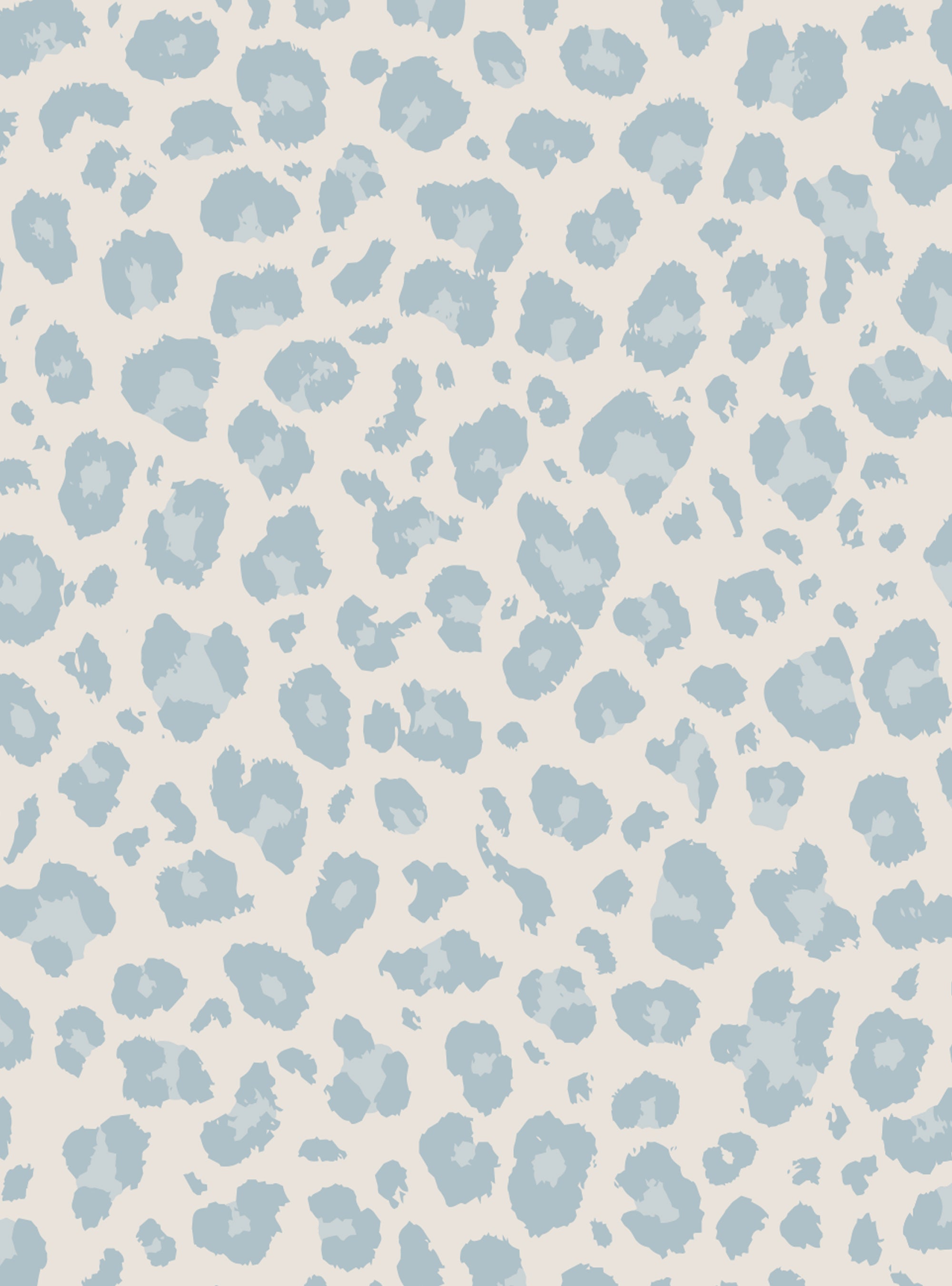 Beautiful blue leopard pattern fur background (animal print wallpaper)  Stock Photo